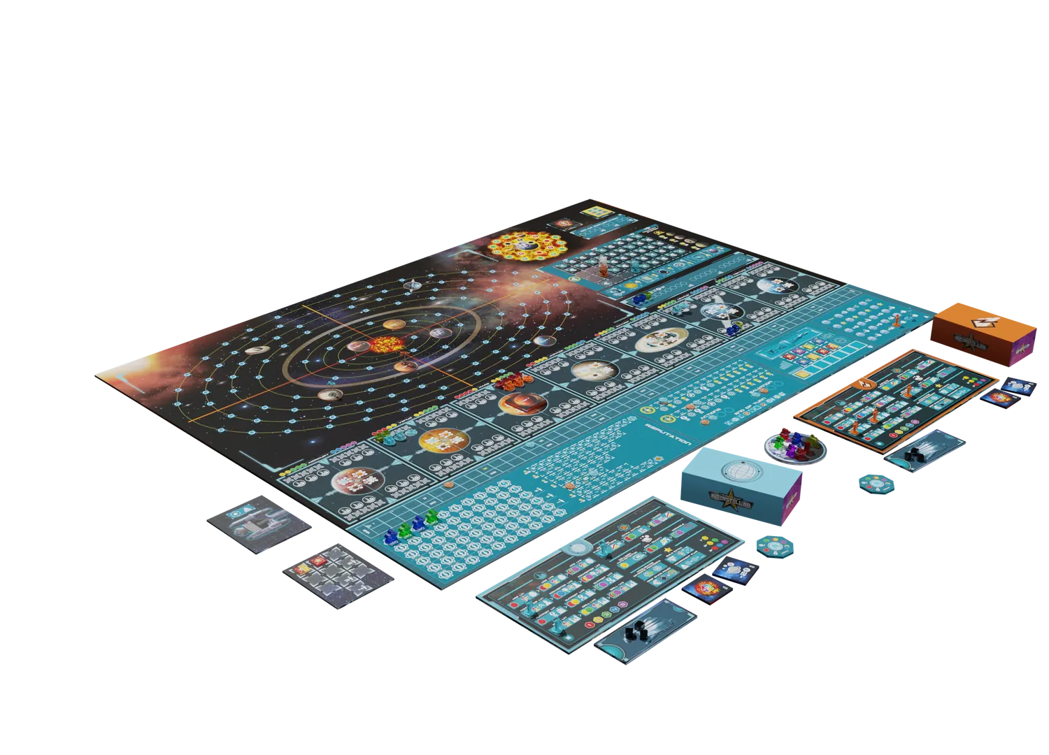 Pendragon Starship Interstellar brädspel rymd