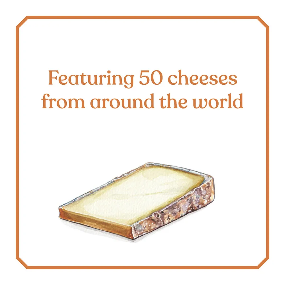 Games Room Cheese Illustrated ostbok 50 ostar