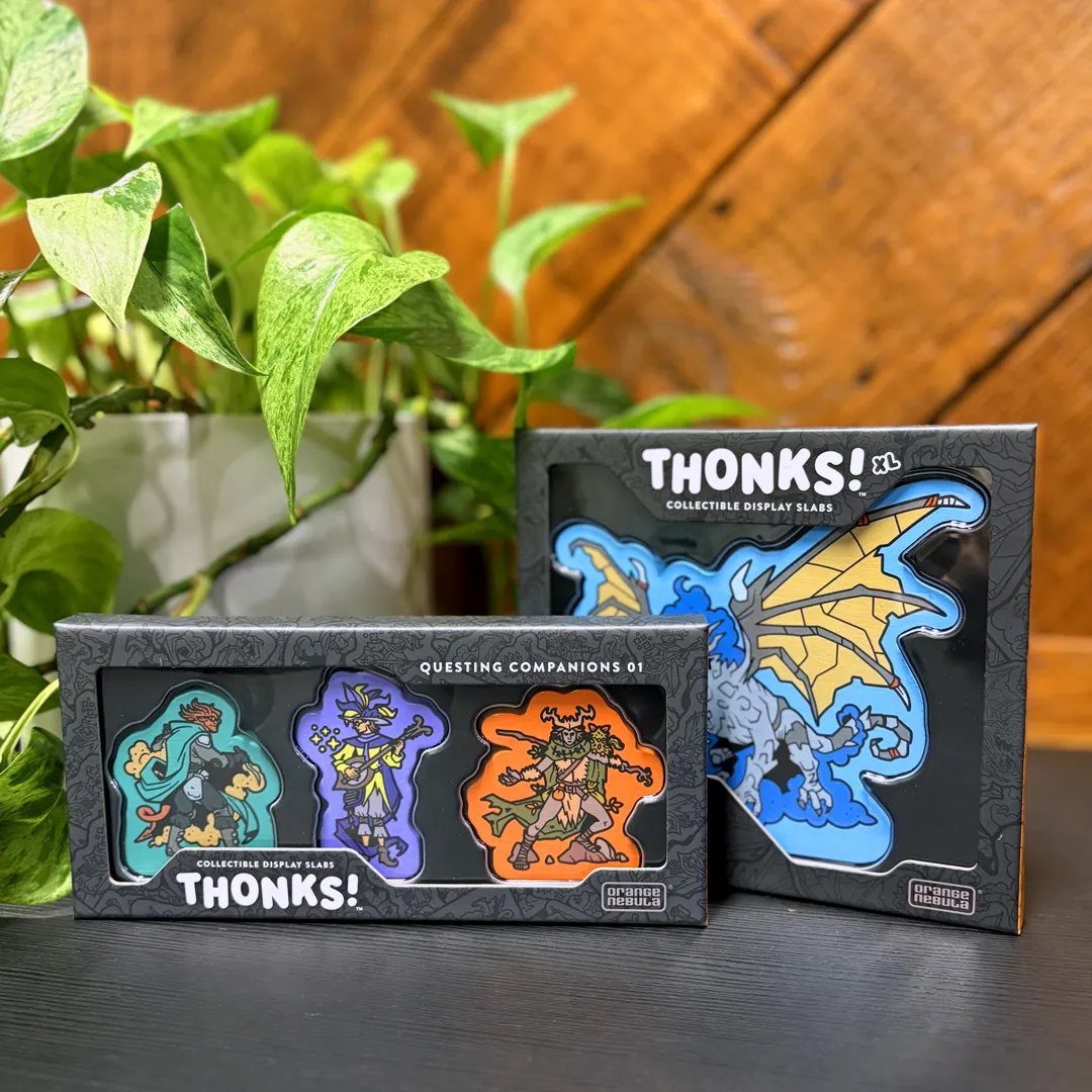 Orange Nebula THONKS Questing Companions samlarfigurer 3-pack