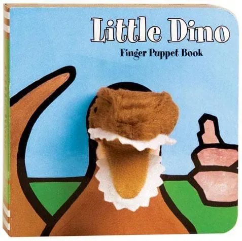 Games Room Little Dino Finger Puppet Book pekbok 0-2 år