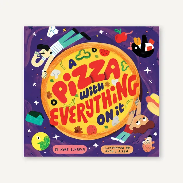 Games Room A Pizza with Everything on It bilderbok 6-8 år