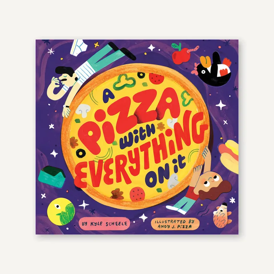Games Room A Pizza with Everything on It bilderbok 6-8 år