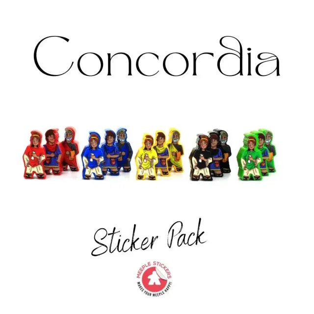 Dragon's Lair Concordia Sticker Set klistermärken träpjäser
