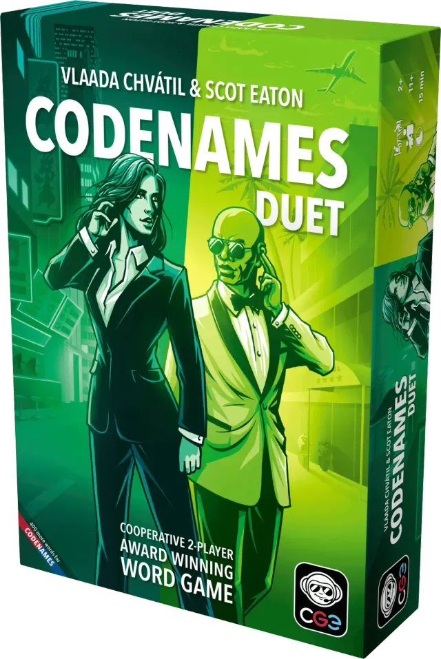 Codenames Duet 2025 Edition kortspel samarbete