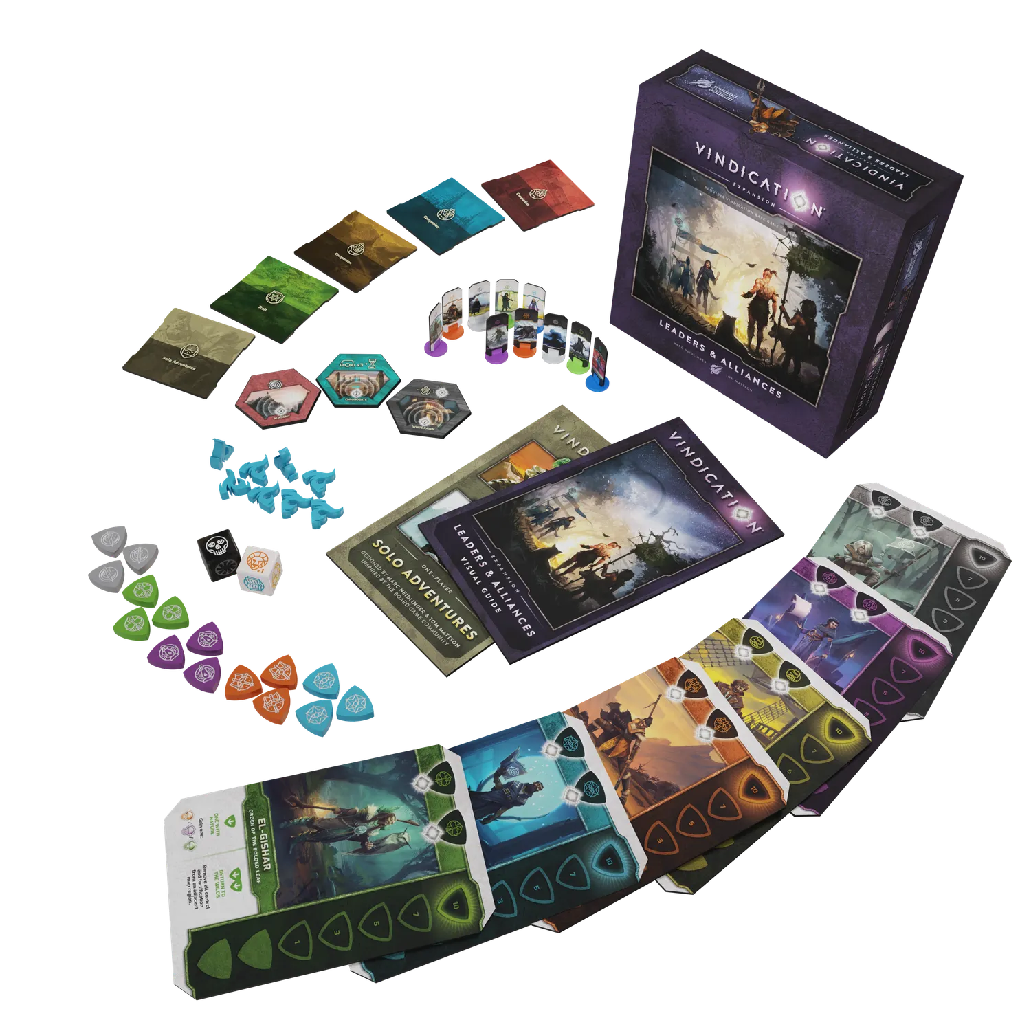 Orange Nebula Vindication Leaders & Alliances expansion box