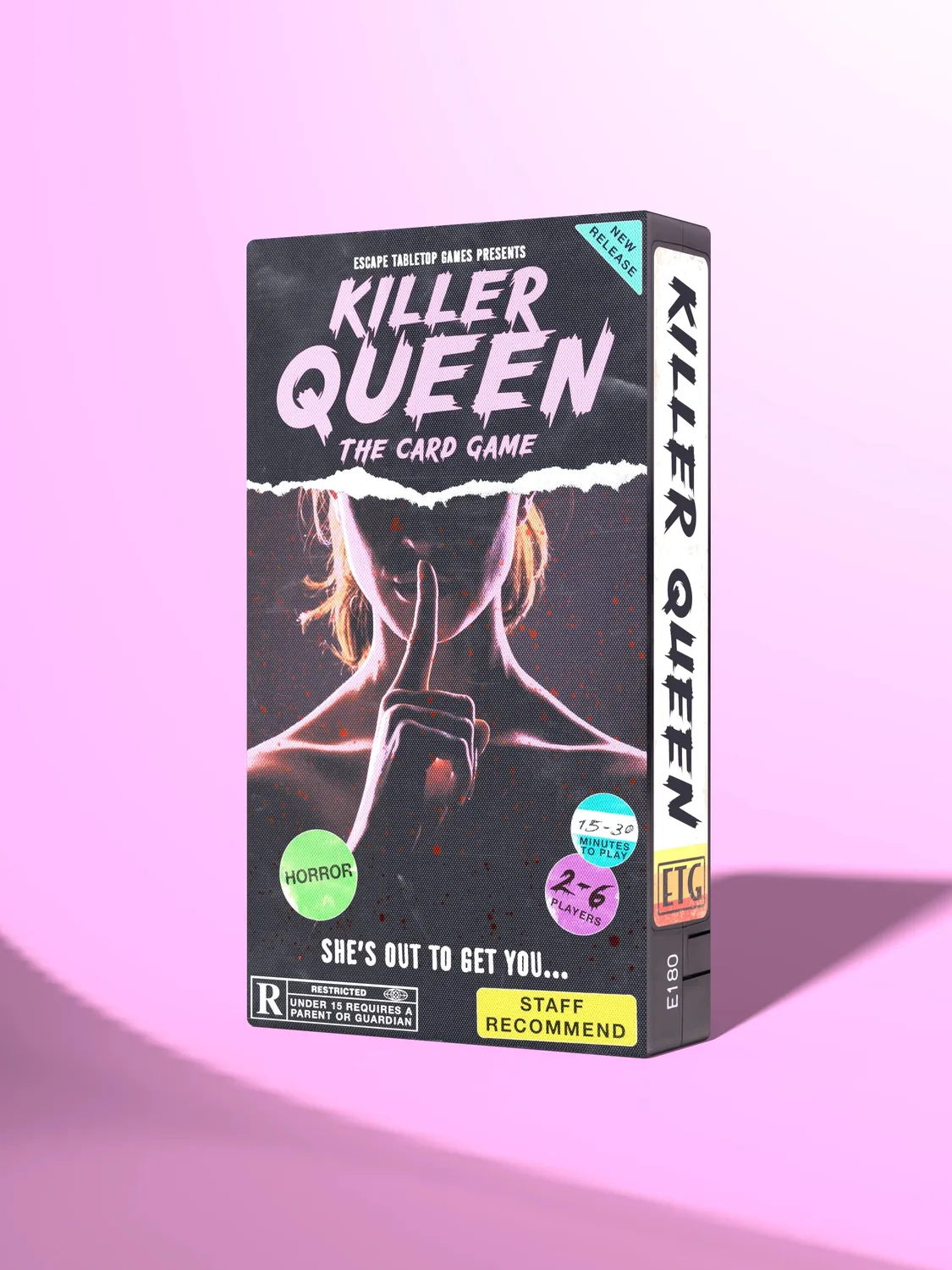Dragon's Lair Killer Queen kortspel skräcktema 2-6 spelare