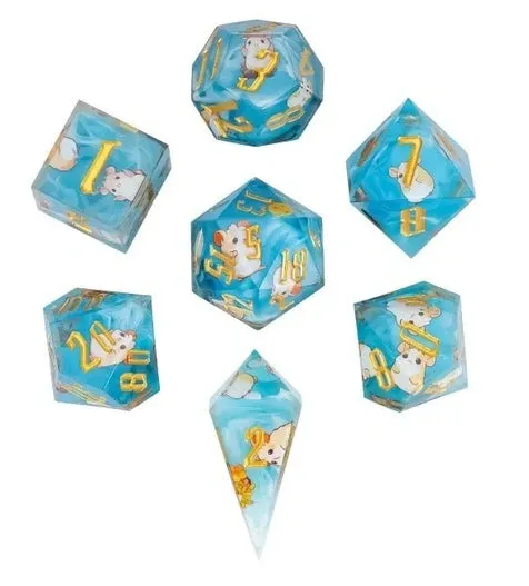 Dragon's Lair Hamster tärningsset rollspel 7 tärningar