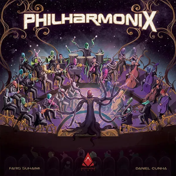 Dragon's Lair Philharmonix brädspel 1-4 spelare rymd