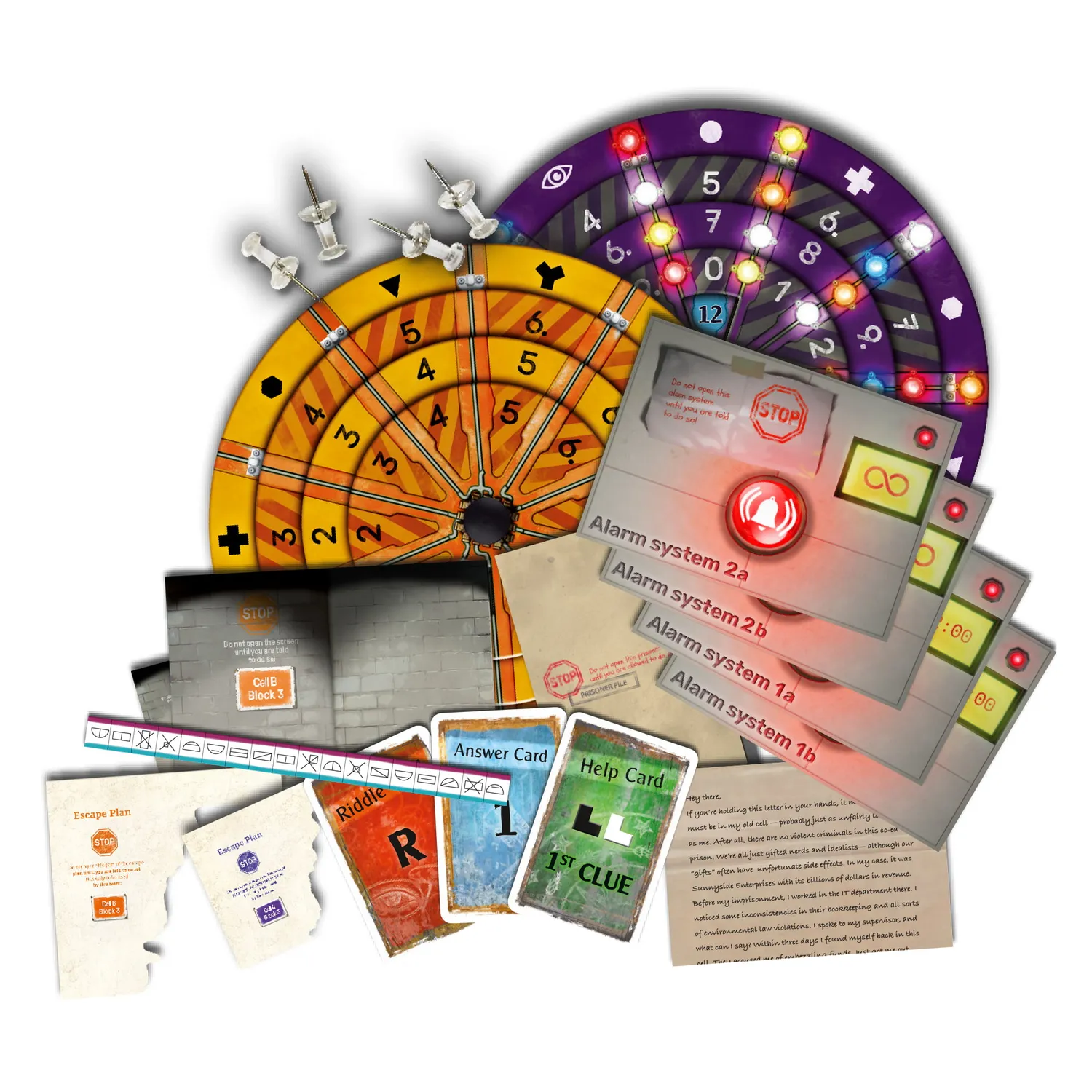 Kosmos Games EXIT Prison Break escape-spel kortspelet