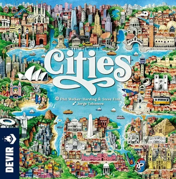 Dragon's Lair Cities brädspel citybuilding