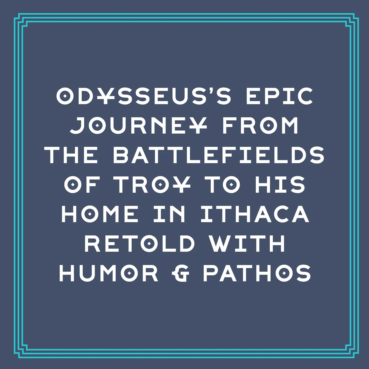 Stephen Fry Odyssey bok grekiska myter illustrerad