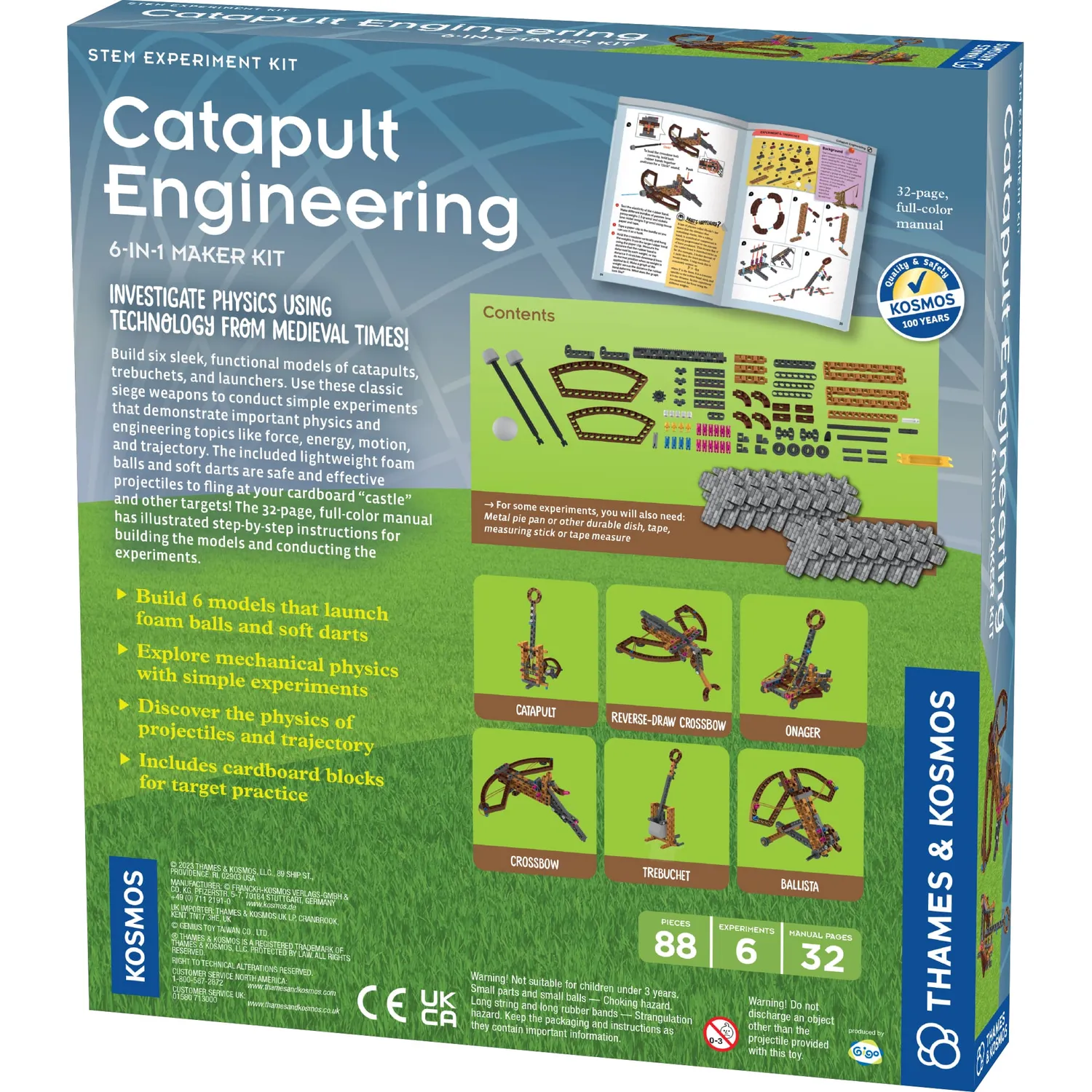 Kosmos Catapult Engineering katapult byggsats