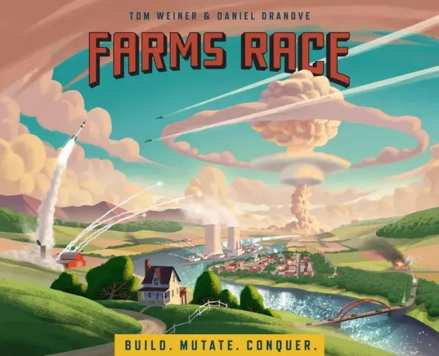 Dragon's Lair Farms Race brädspel 2–4 spelare satir
