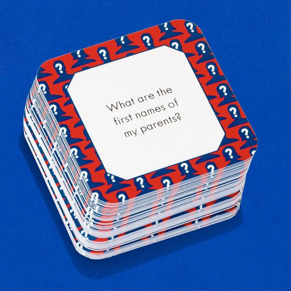 Games Room After Dinner Amusements How Well Do You Know Me frågespel 51 kort fest