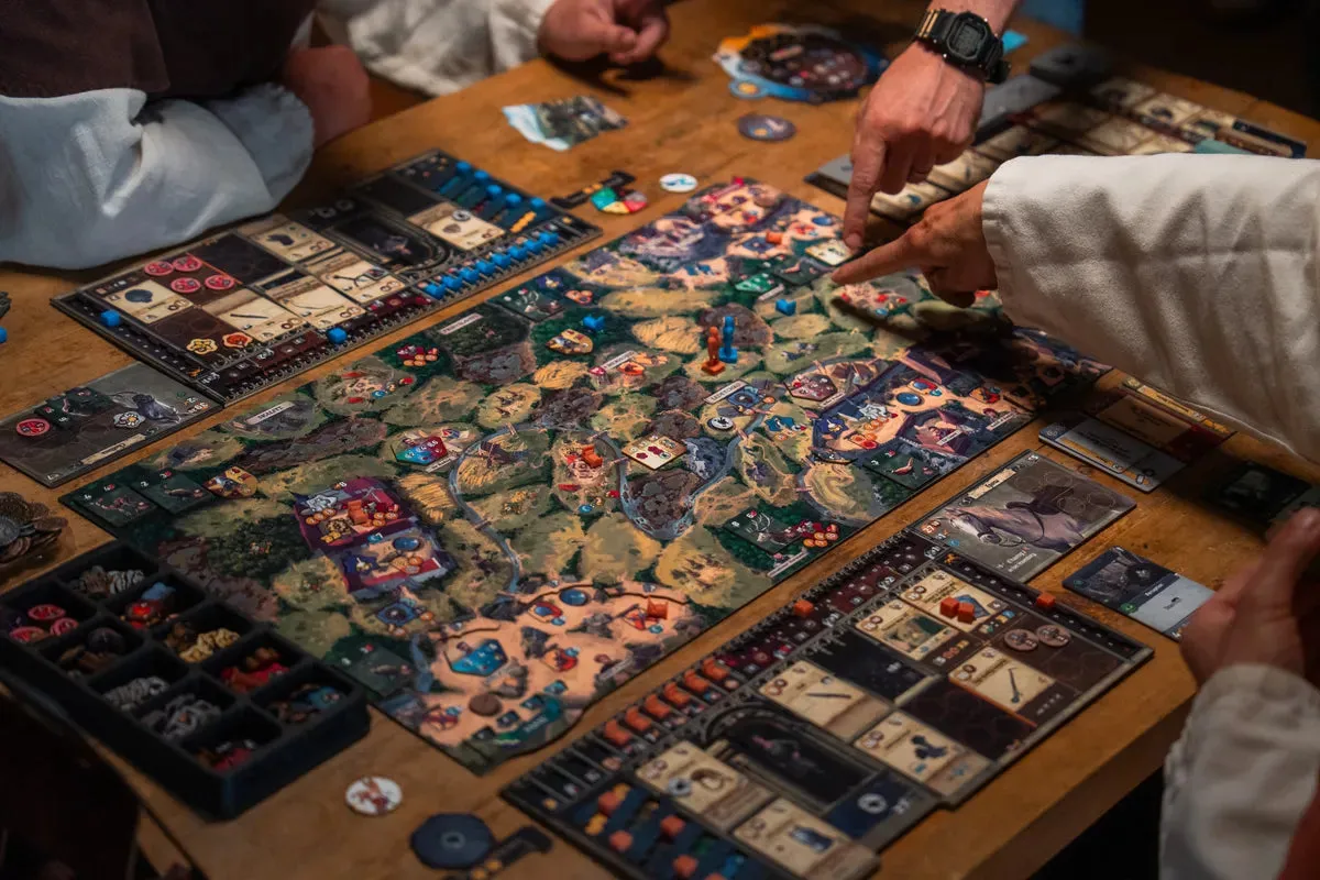 Kingdom Come Deliverance Board Game brädspel äventyr 1–4 spelare