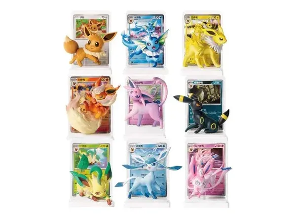 Dragon's Lair Pokémon Dream Painting Eevee blind box kinesisk
