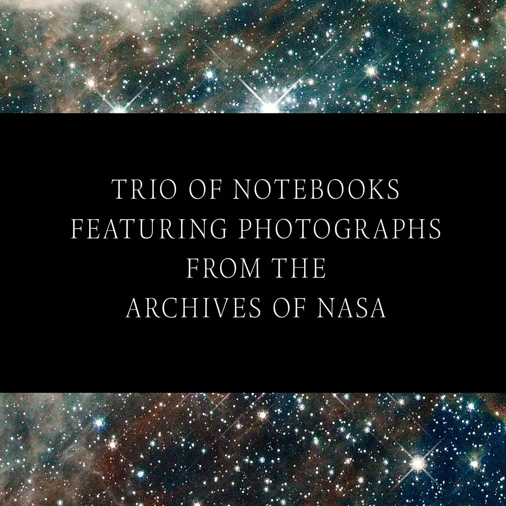 Games Room Star Notebook Collection anteckningsböcker 3-pack NASA