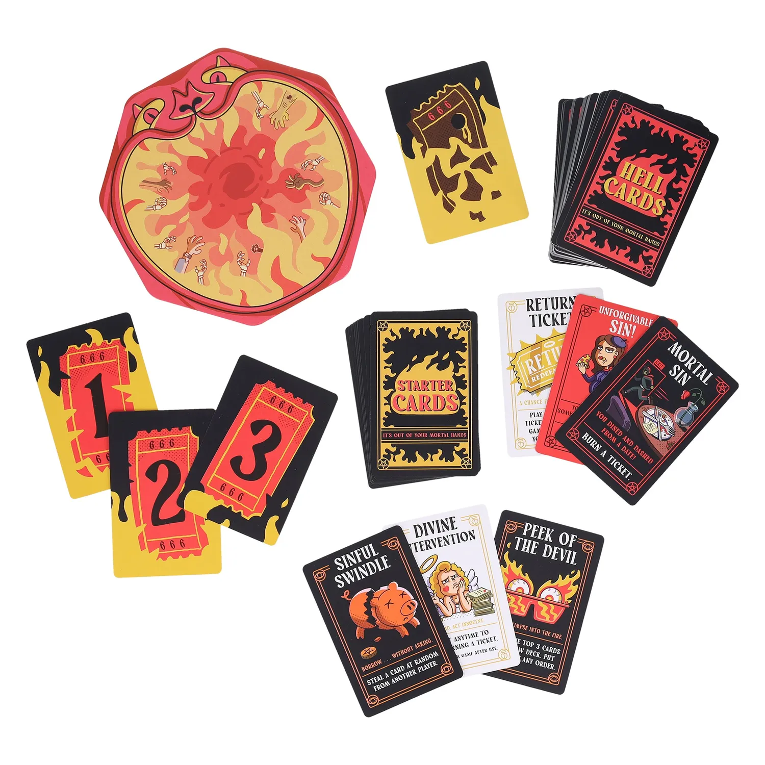 Games Room Ticket to Hell partyspel 9-12 år