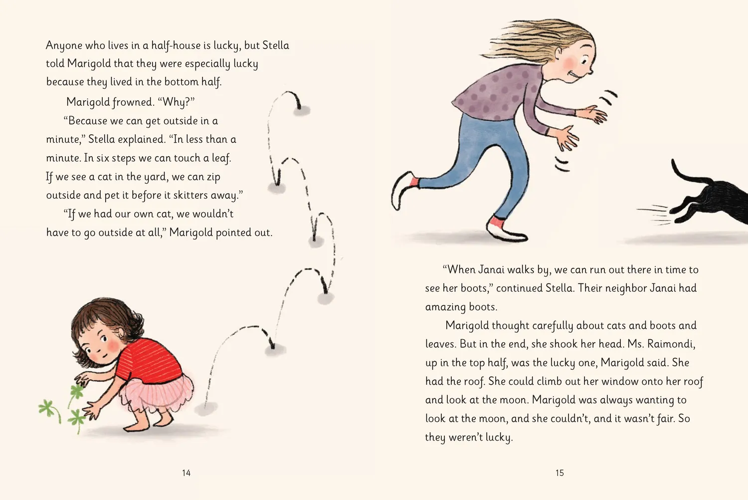 Chronicle Books Stella & Marigold barnbok inbunden 7 år