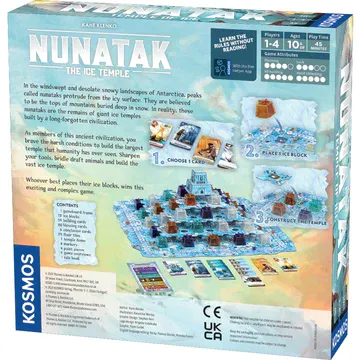 Kosmos Nunatak Temple of Ice brädspel strategispel