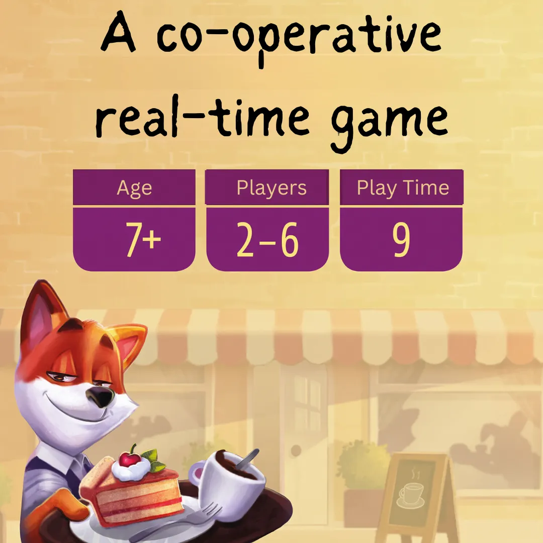 Kosmos Games Open & Play 3 Minute Crazy Cafe kortspel