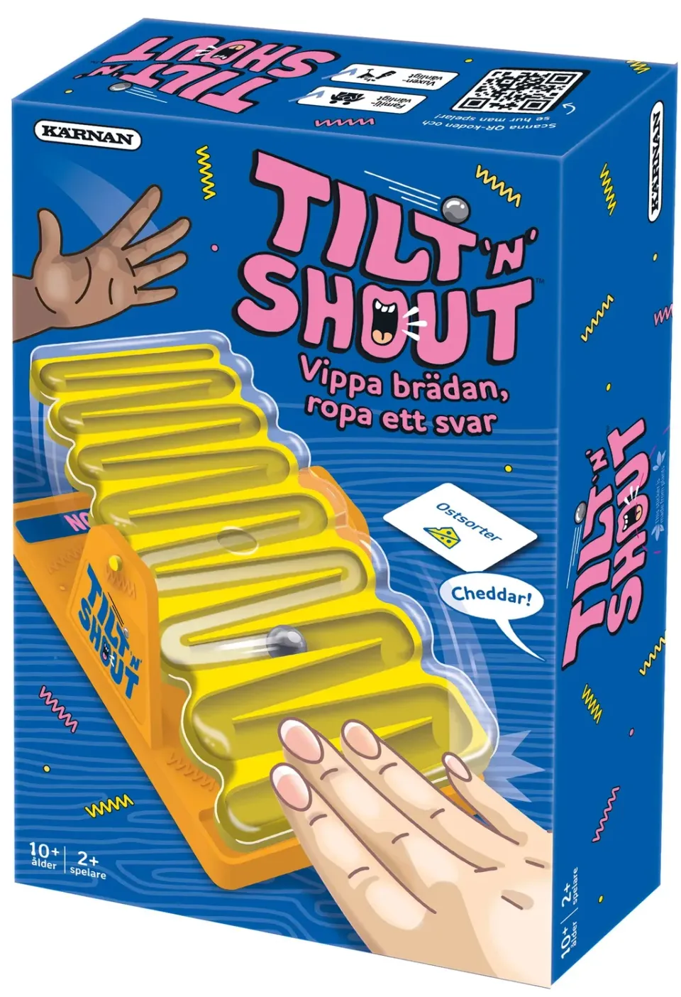 Dragon's Lair Tilt N Shout partyspel svenska regler lagspel