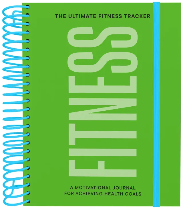 Games Room Ultimate Fitness Tracker journal träningsdagbok spiral
