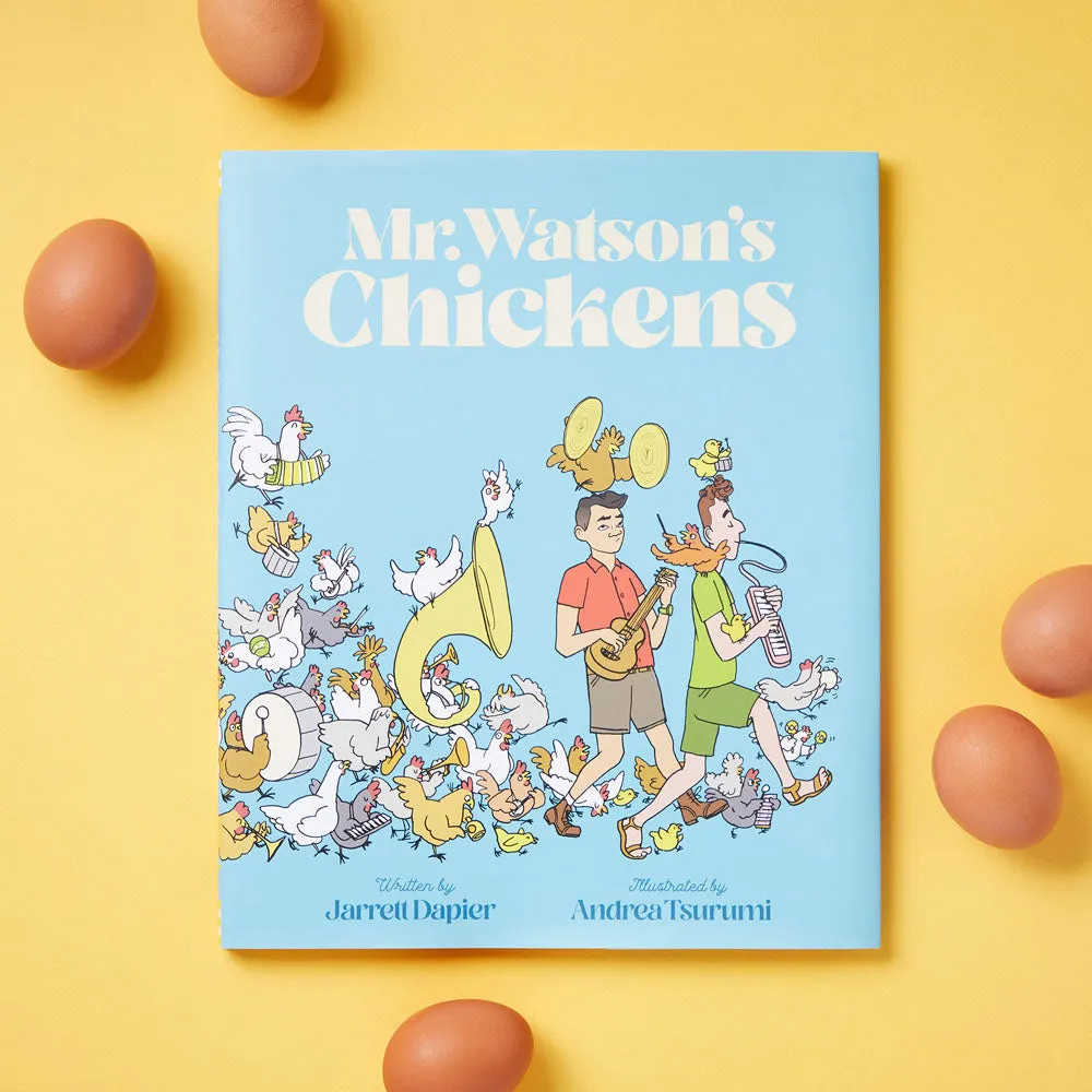 Games Room Mr. Watson's Chickens bilderbok 3-5 år högläsning