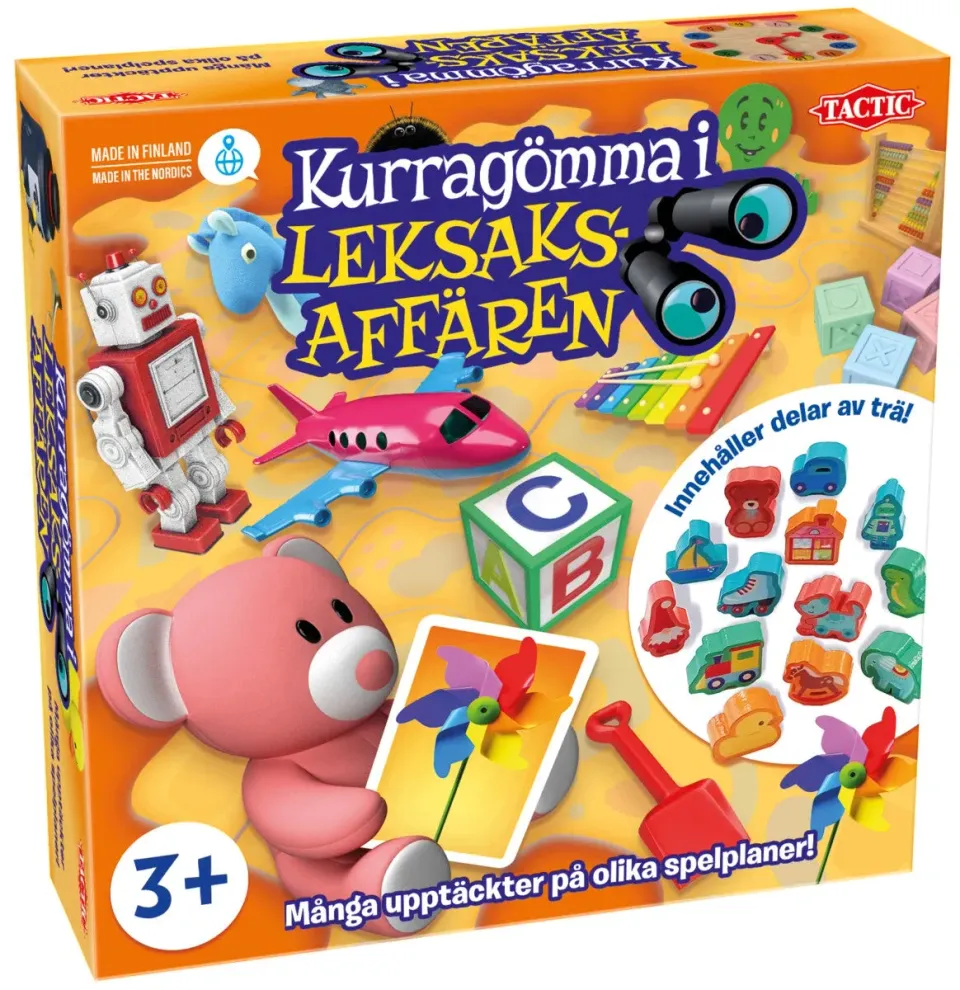 Kurragömma i Leksaksaffären barnspel svenska regler