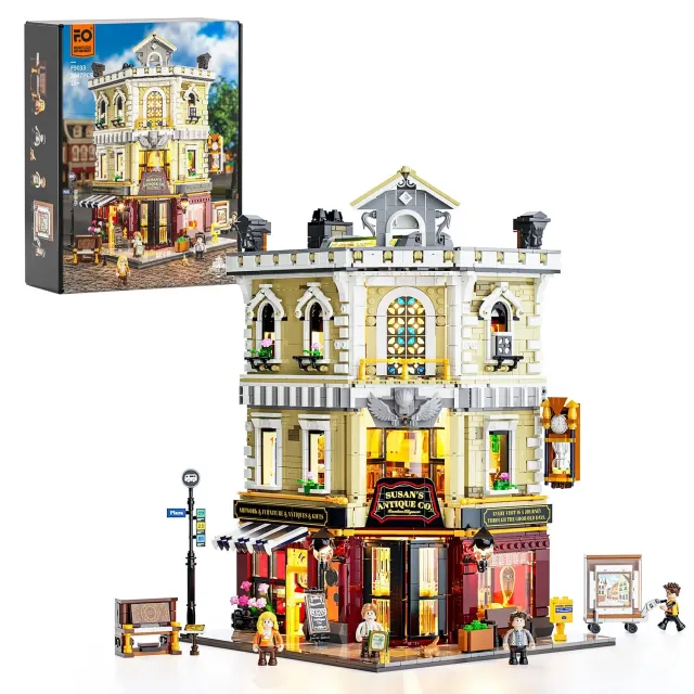 Dragon's Lair Antique Store byggsats 2847 bitar LED