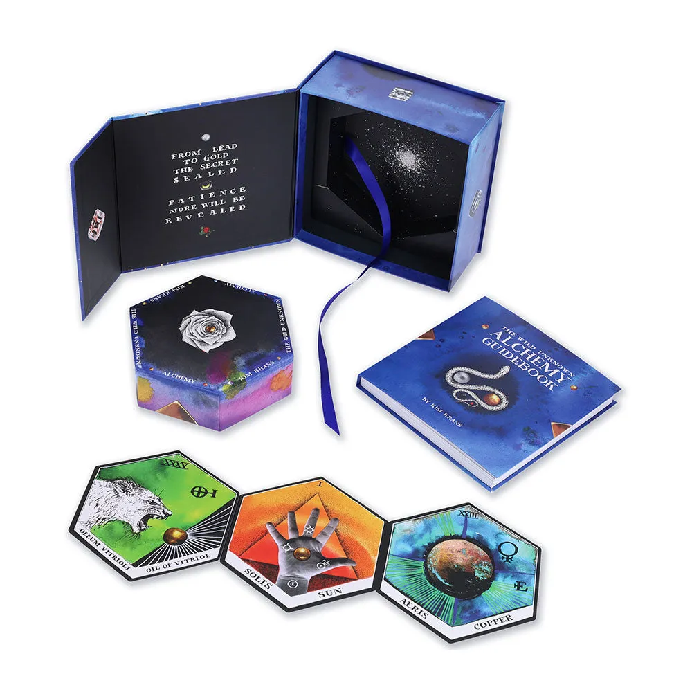 Games Room Wild Unknown Alchemy orakelkort 71 kort guidebok