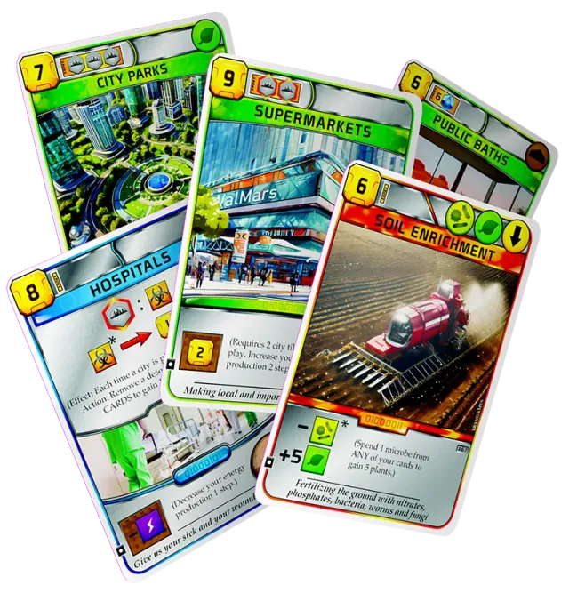Terraforming Mars Seasonal Promo Pack 2024 promokort 5-pack