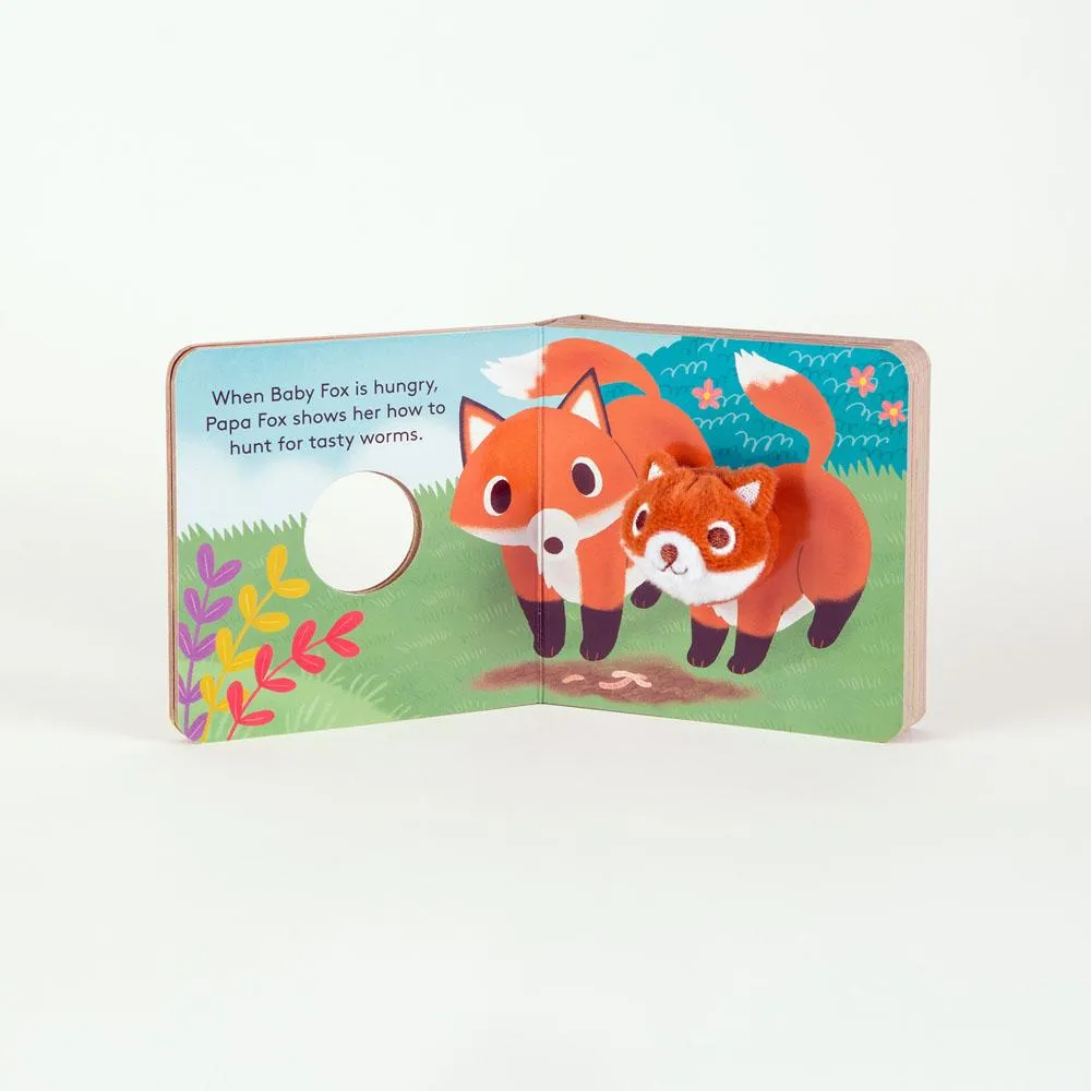 Games Room Baby Fox fingerbok med mjuk räv