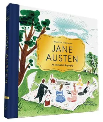 Games Room Library of Luminaries Jane Austen bok konst