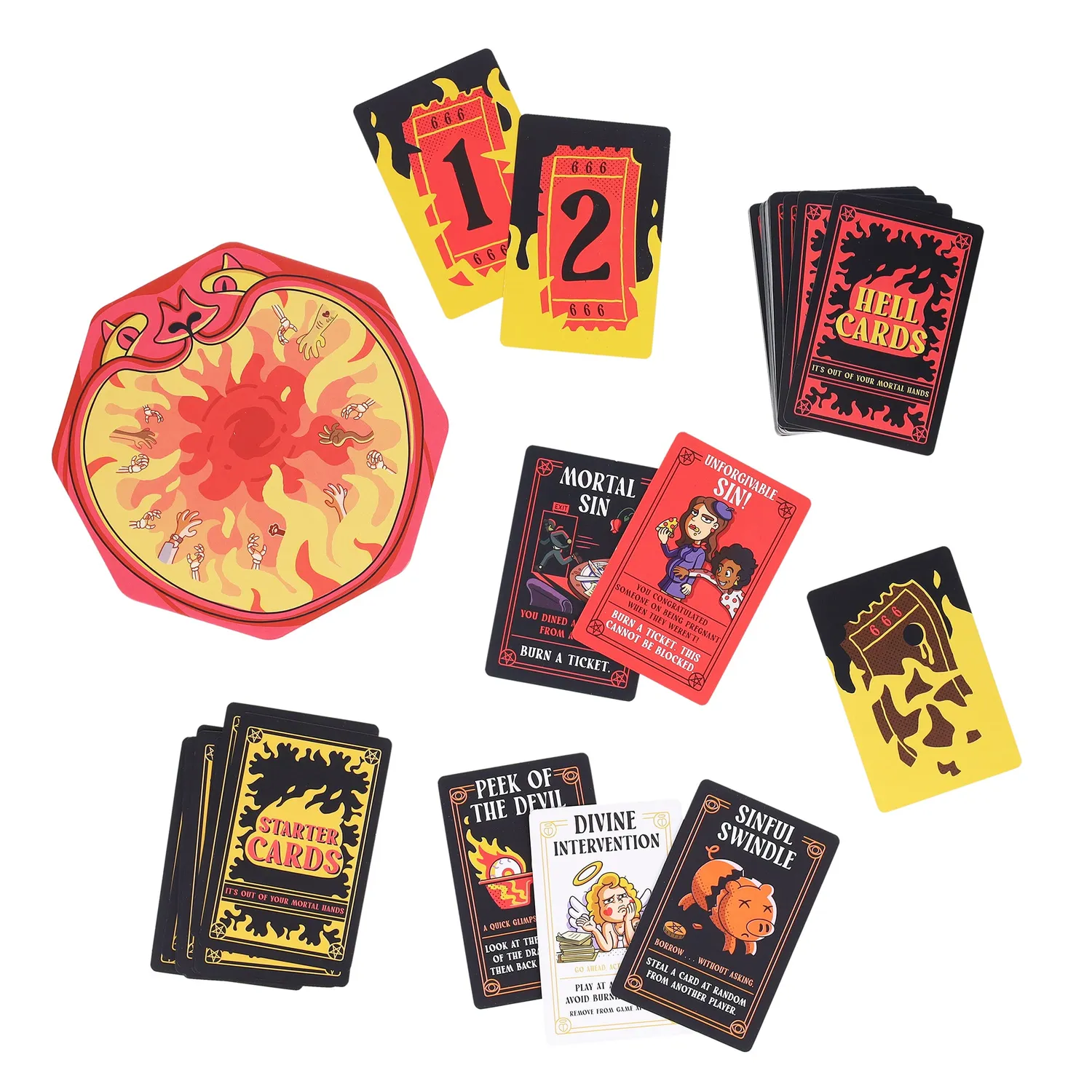 Games Room Ticket to Hell partyspel 9-12 år