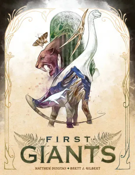 First Giants kortspel dinosaurier familjespel