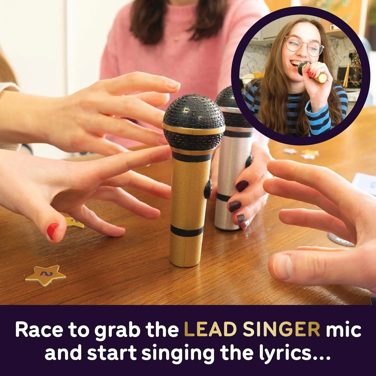 Dragon's Lair Karaoke Duets partyspel 2-12 spelare familj