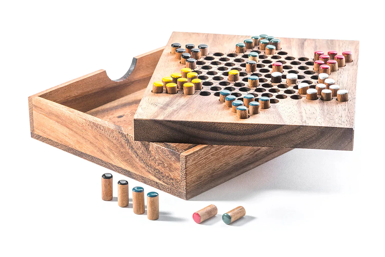 Dragon's Lair Chinese Checkers brädspel trä 2-6 spelare
