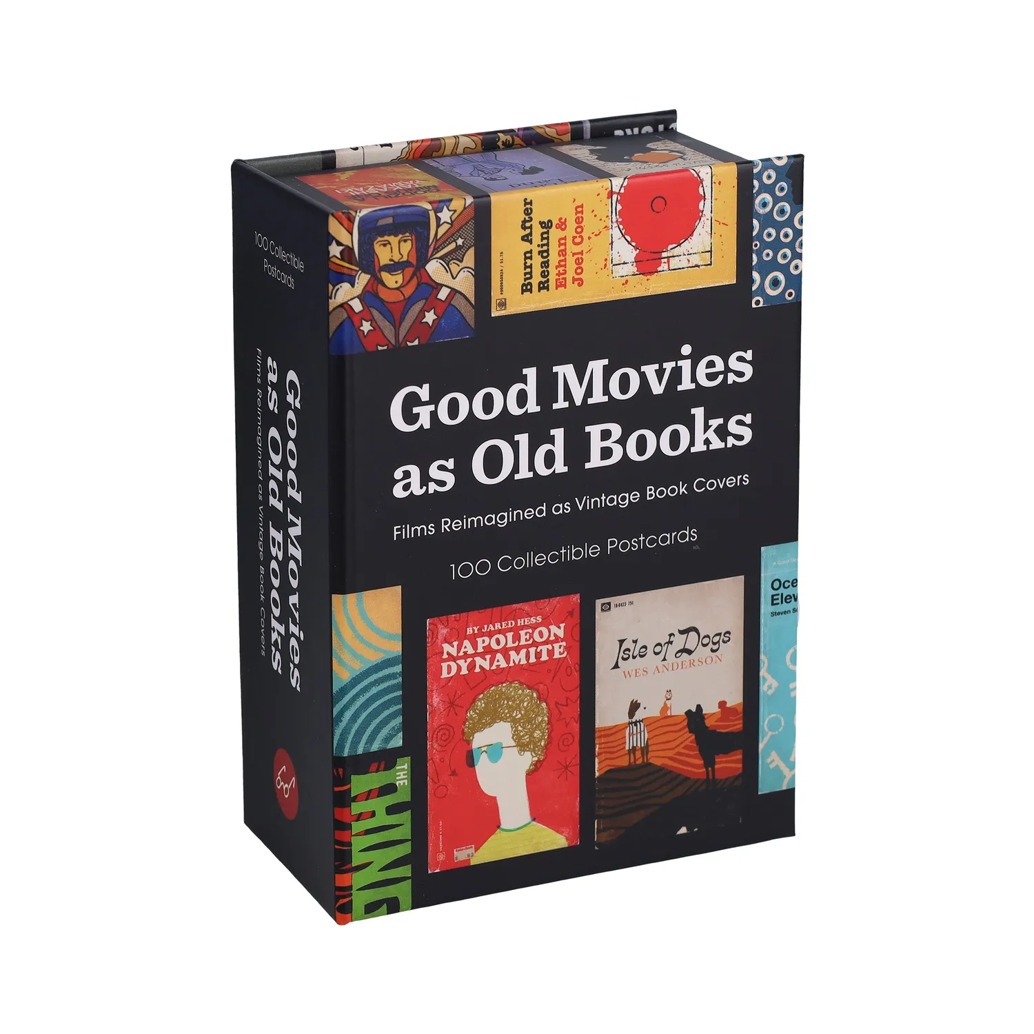 Games Room Good Movies as Old Books vykort 100-pack film
