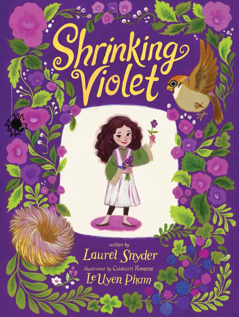Games Room Shrinking Violet bilderbok 3–8 år om mod