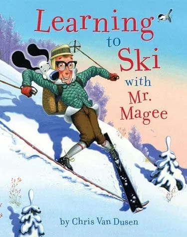 Games Room Learning to Ski with Mr. Magee bilderbok rim