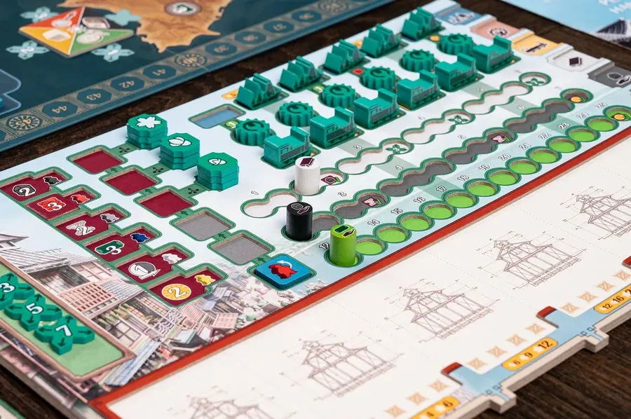 Dragon's Lair Nippon Zaibatsu strategispel 1-4 spelare