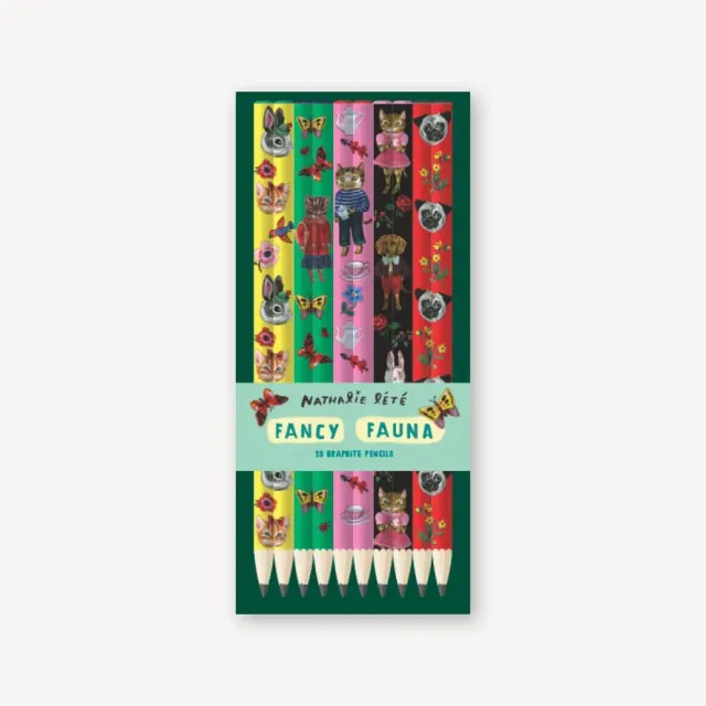 Games Room Fancy Fauna blyertspennor 10-pack HB