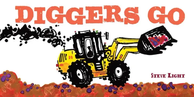 Games Room Diggers Go bok fordon 0–2 år