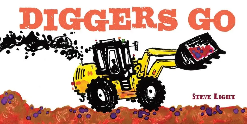 Games Room Diggers Go bok fordon 0–2 år