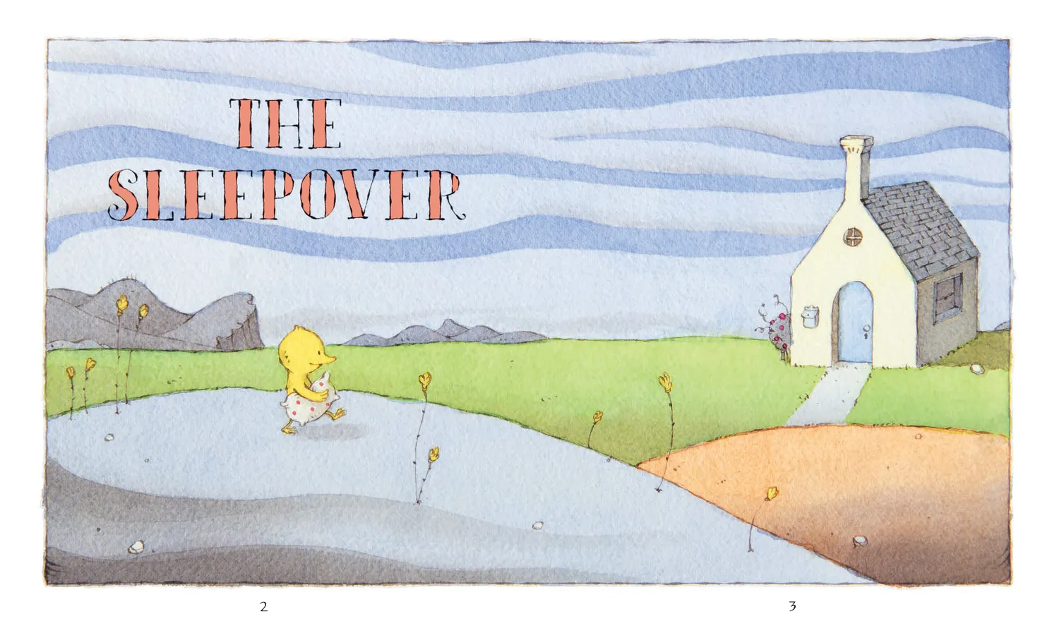 Games Room Fox & Chick Sleepover bilderbok pocket