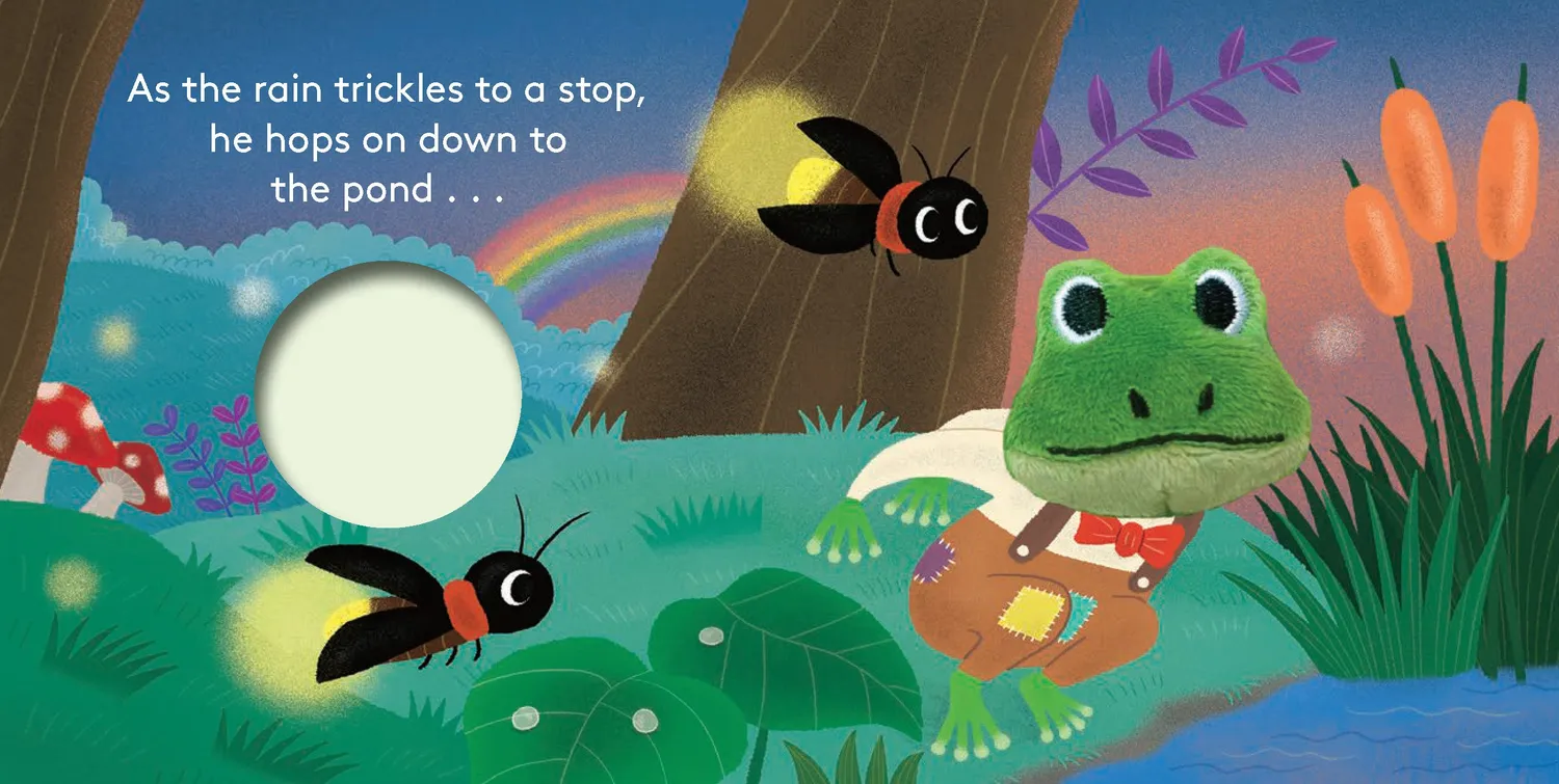 Games Room Little Cottage Frog pekbok groda