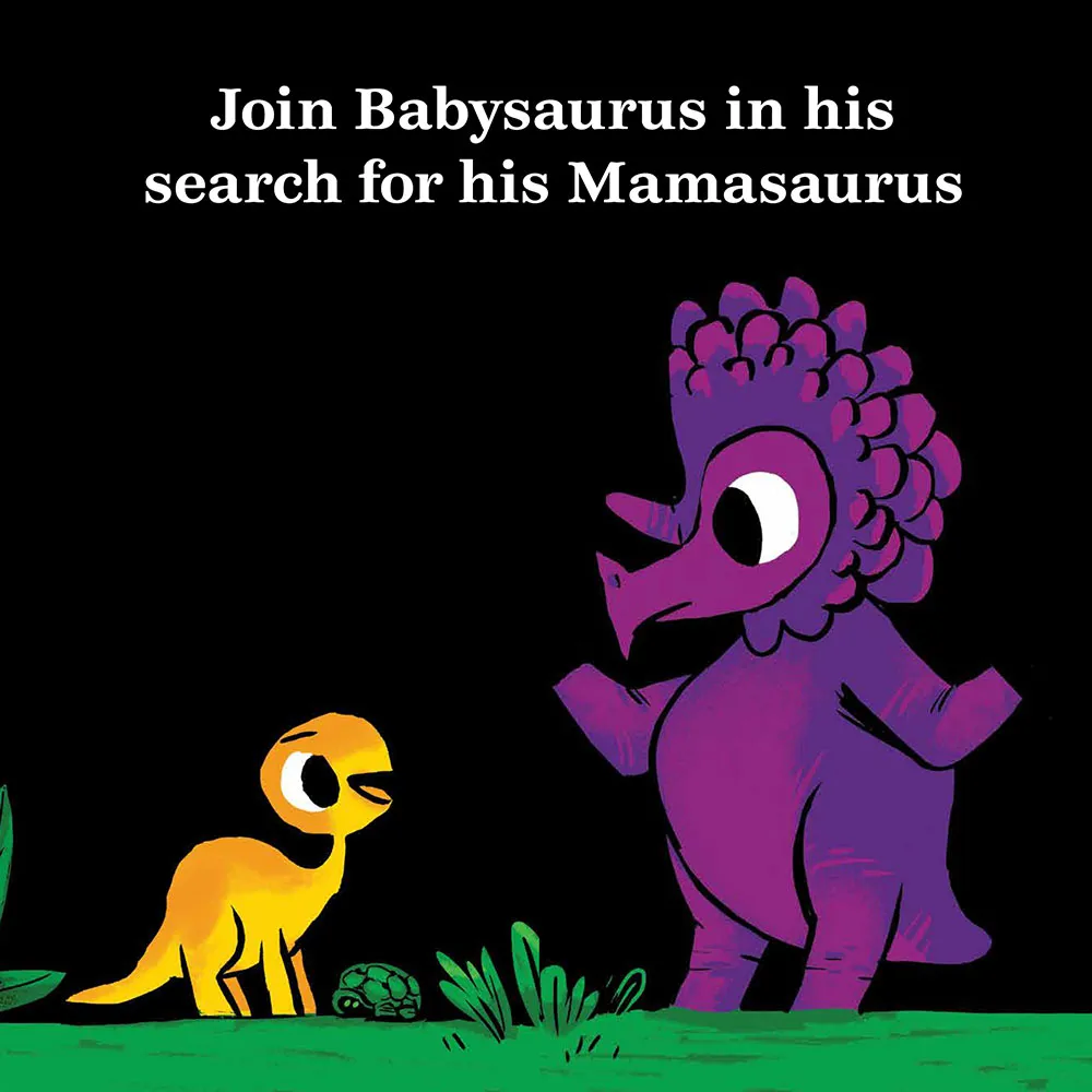 Games Room Mamasaurus pekbok dinosaurier 3-5 år
