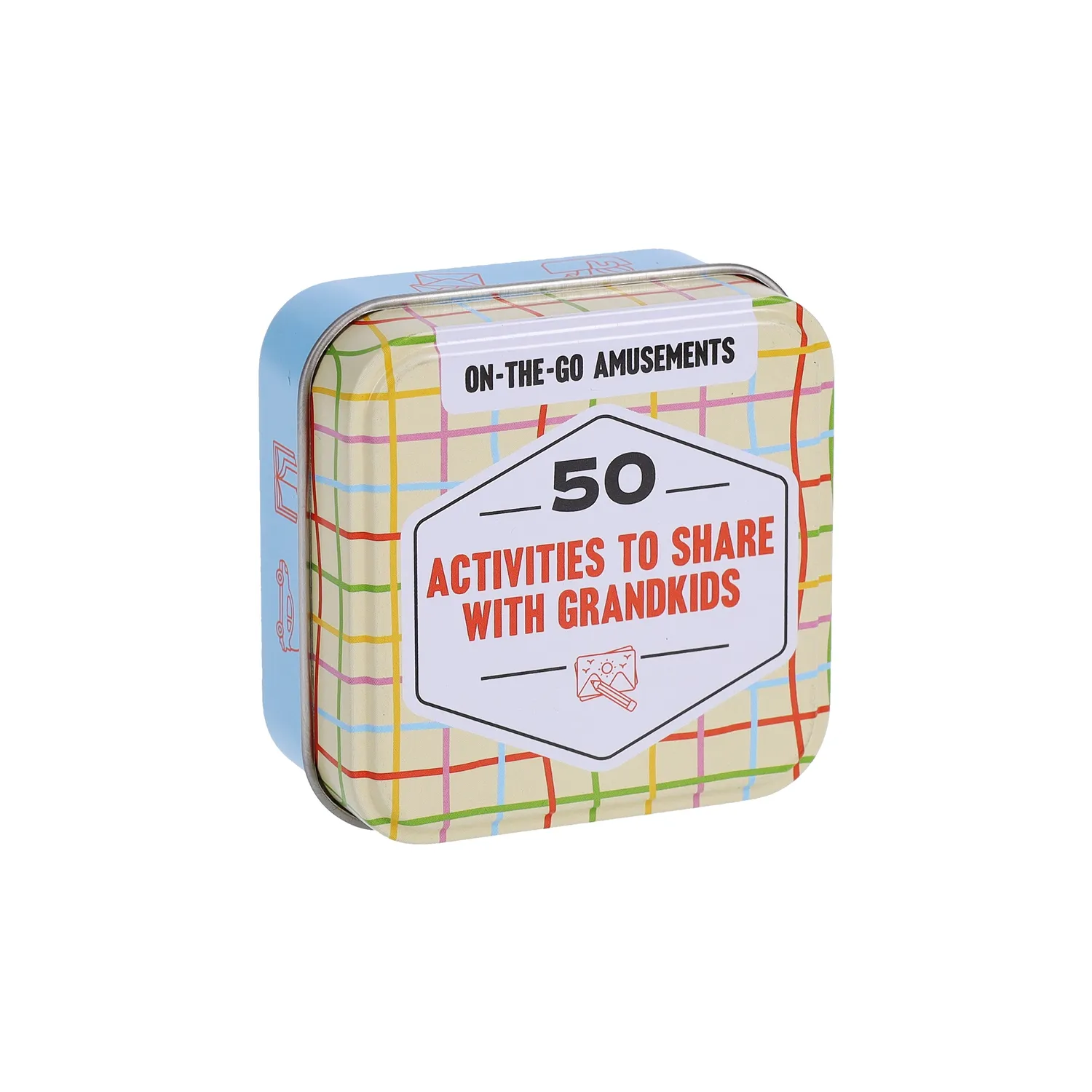 Games Room On-the-Go Amusements 50 Activities aktivitetskort för morfar