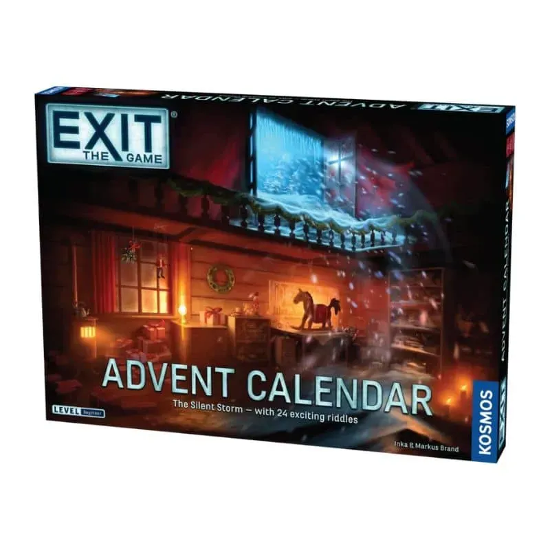 Kosmos Games EXIT Silent Storm adventskalender pusselspel